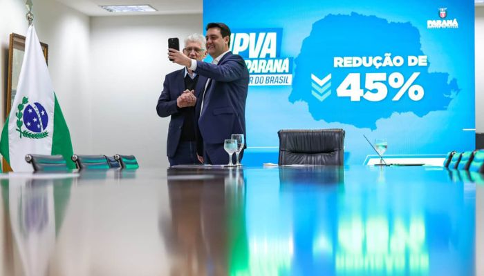 Foto: Jonathan Campos/AEN Governo envia à Assembleia projeto de lei para tornar IPVA do Paraná o mais barato do Brasil